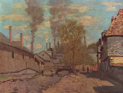 The Robec Stream, Rouen Claude Monet